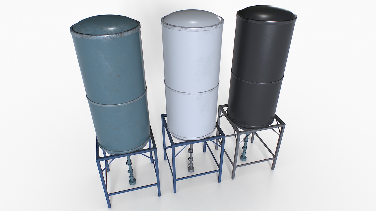 الوسائط 1 للقائمة Water Tanks Pack 3