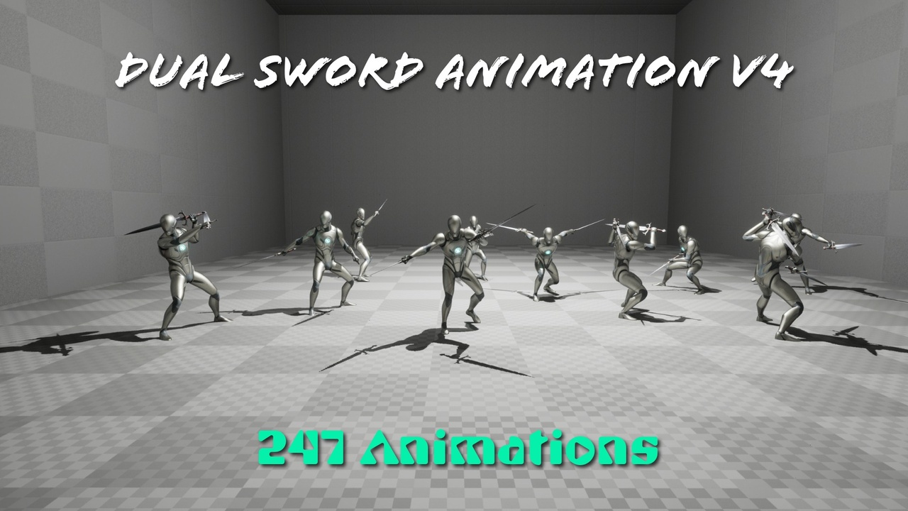Media 1 for listing Dual Sword Animation V4