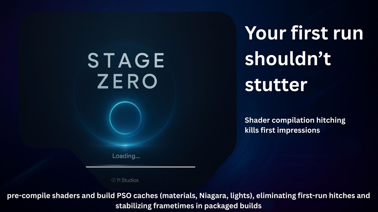 Stage Zero – Shader Pre-Compile Plugin v3.7 | Fab
