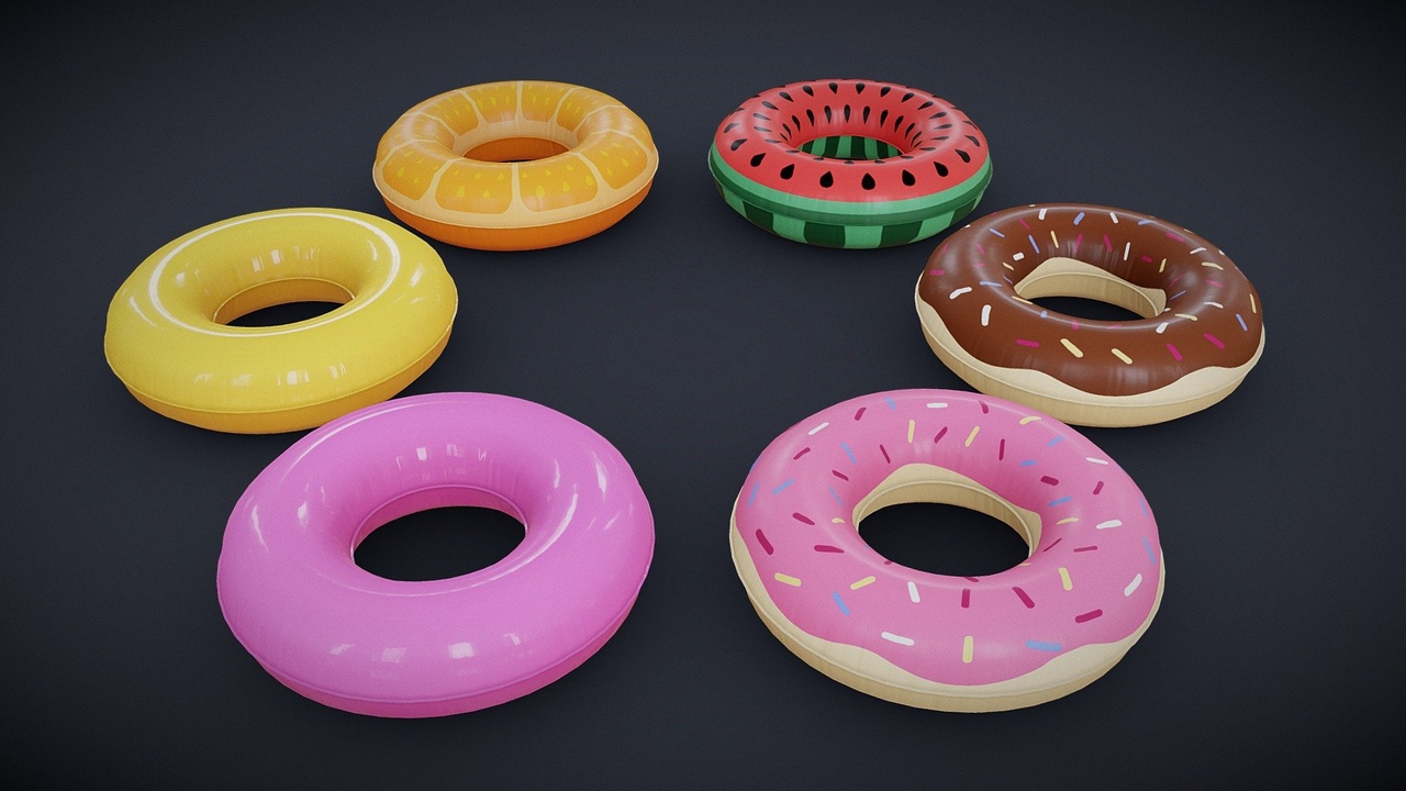 Media 1 for listing Game Ready | Free Inflatable Rings