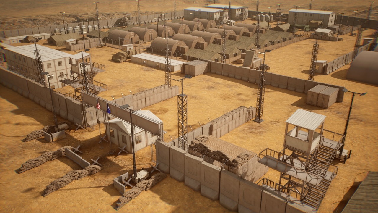 Media 1 for listing Military Base Environment – Premium Edition