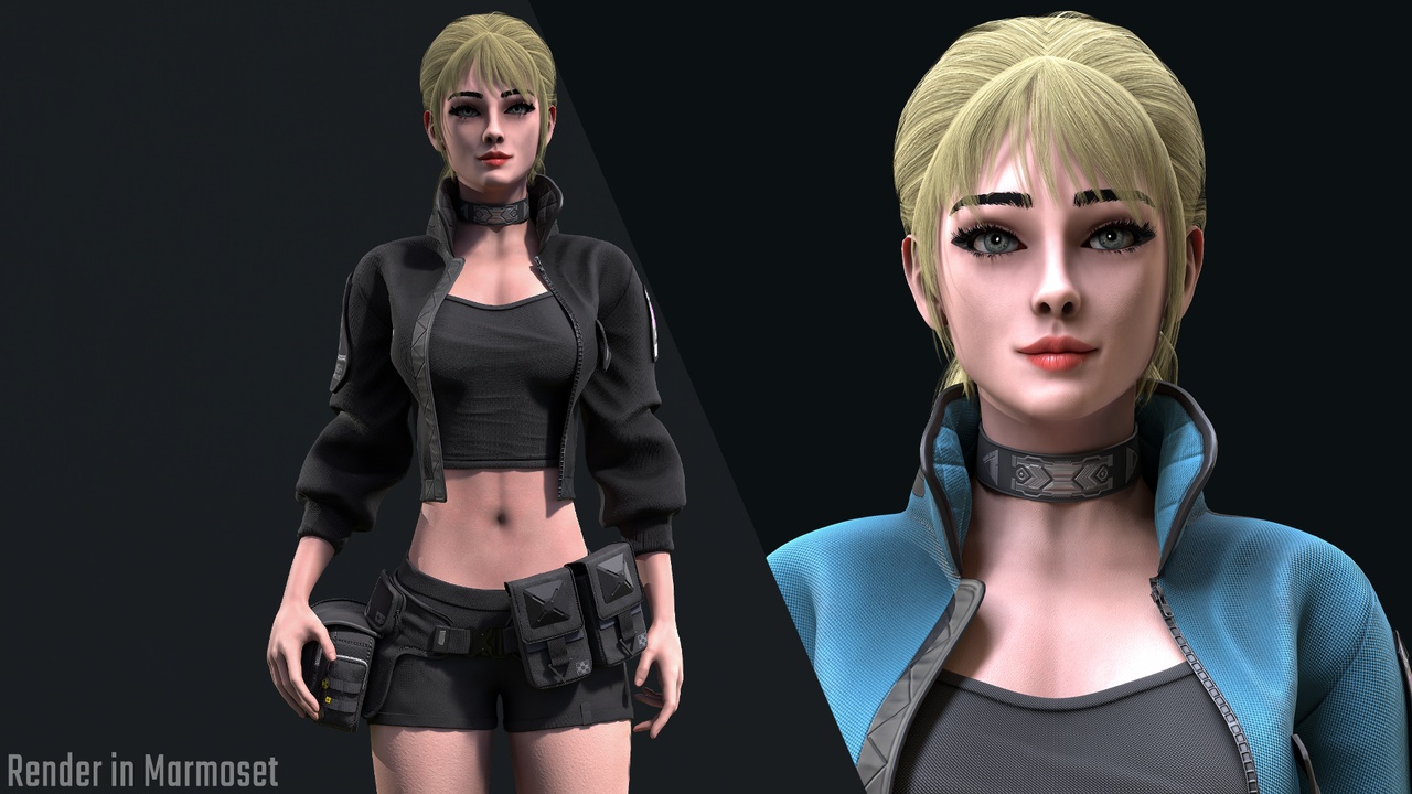 Media 1 for listing Combat Girl 1