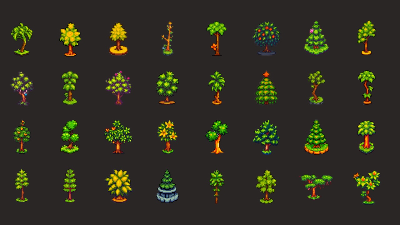 Media 1 for listing 2D Pixel Trees