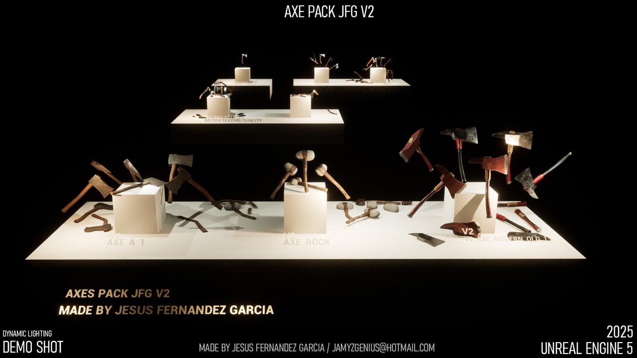 Media 1 for listing Axe Pack JFG V2