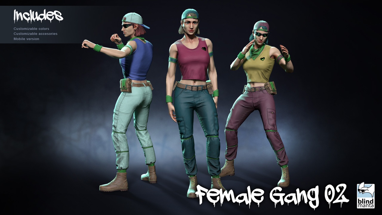 Media 1 for listing Female Gang 02