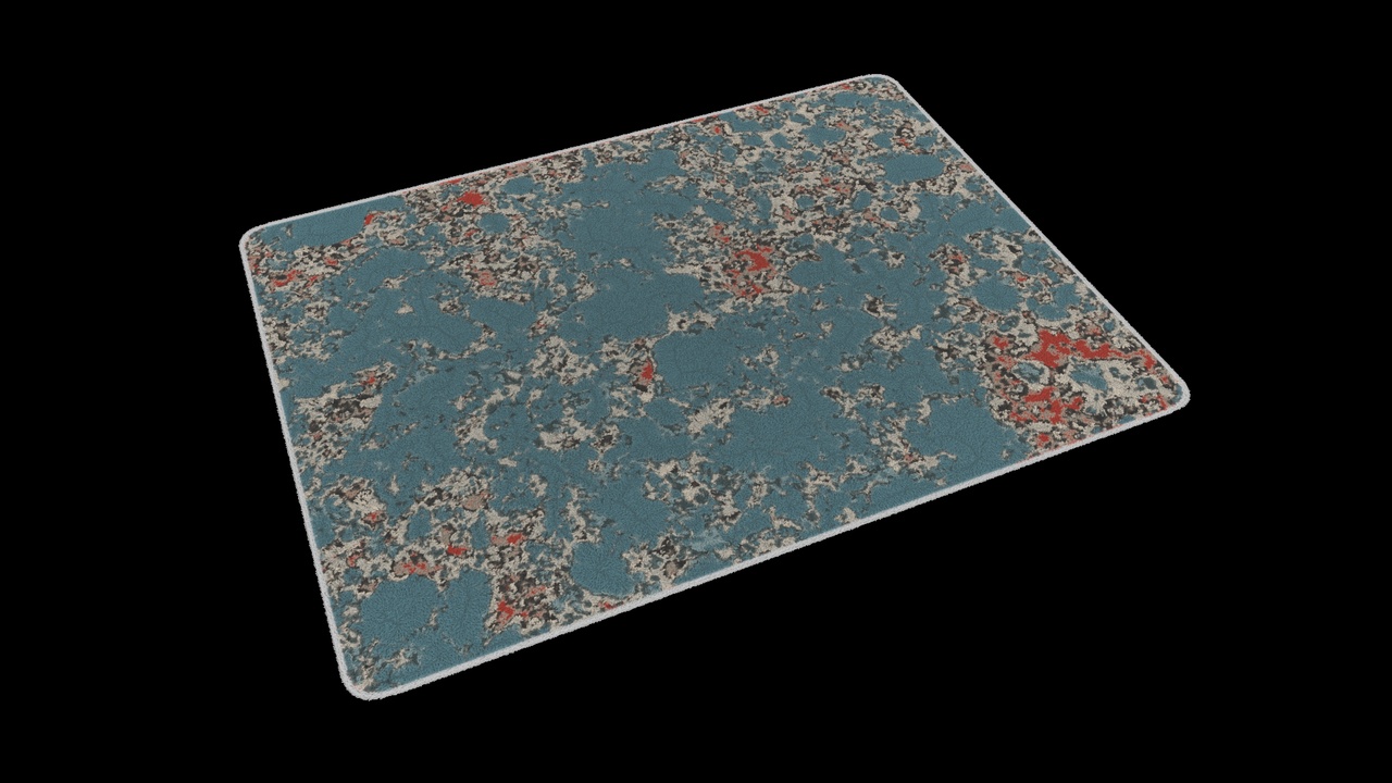 Media 1 for listing Ornamental Carpet Material Pack Vol.04 – 2K PBR Rug Textures