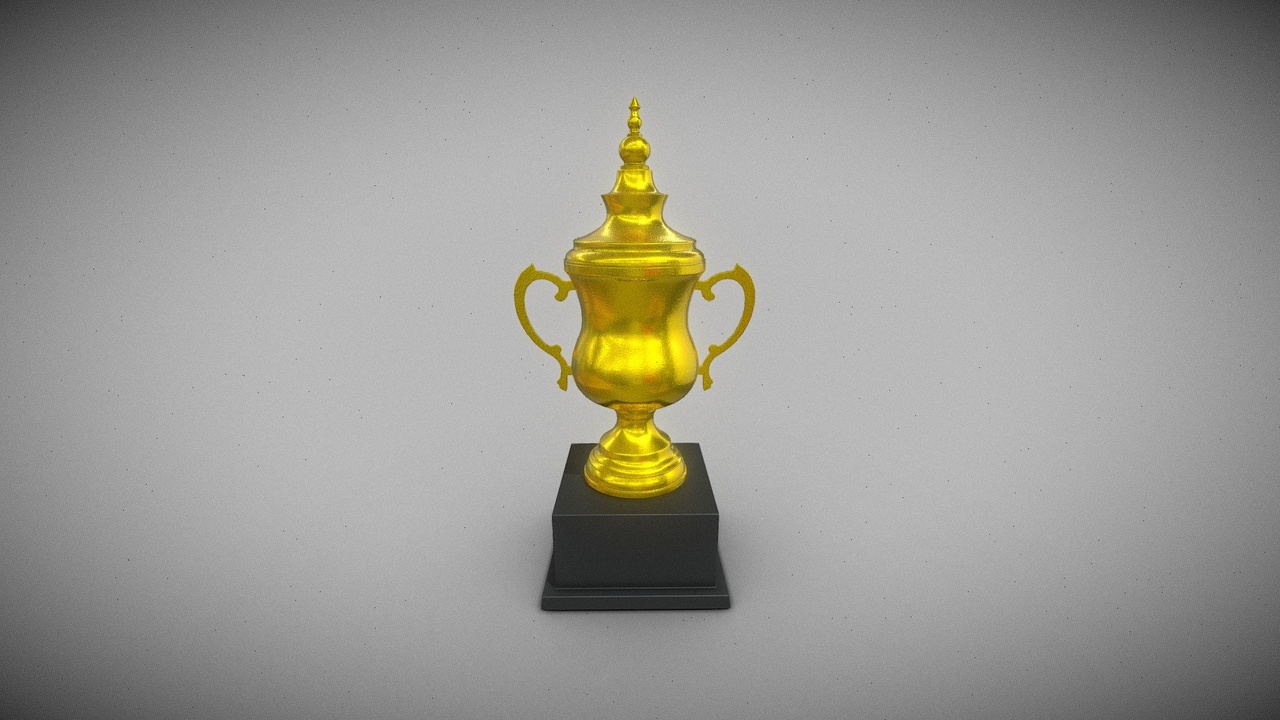Media 1 for listing Classic Golden Trophy Cup