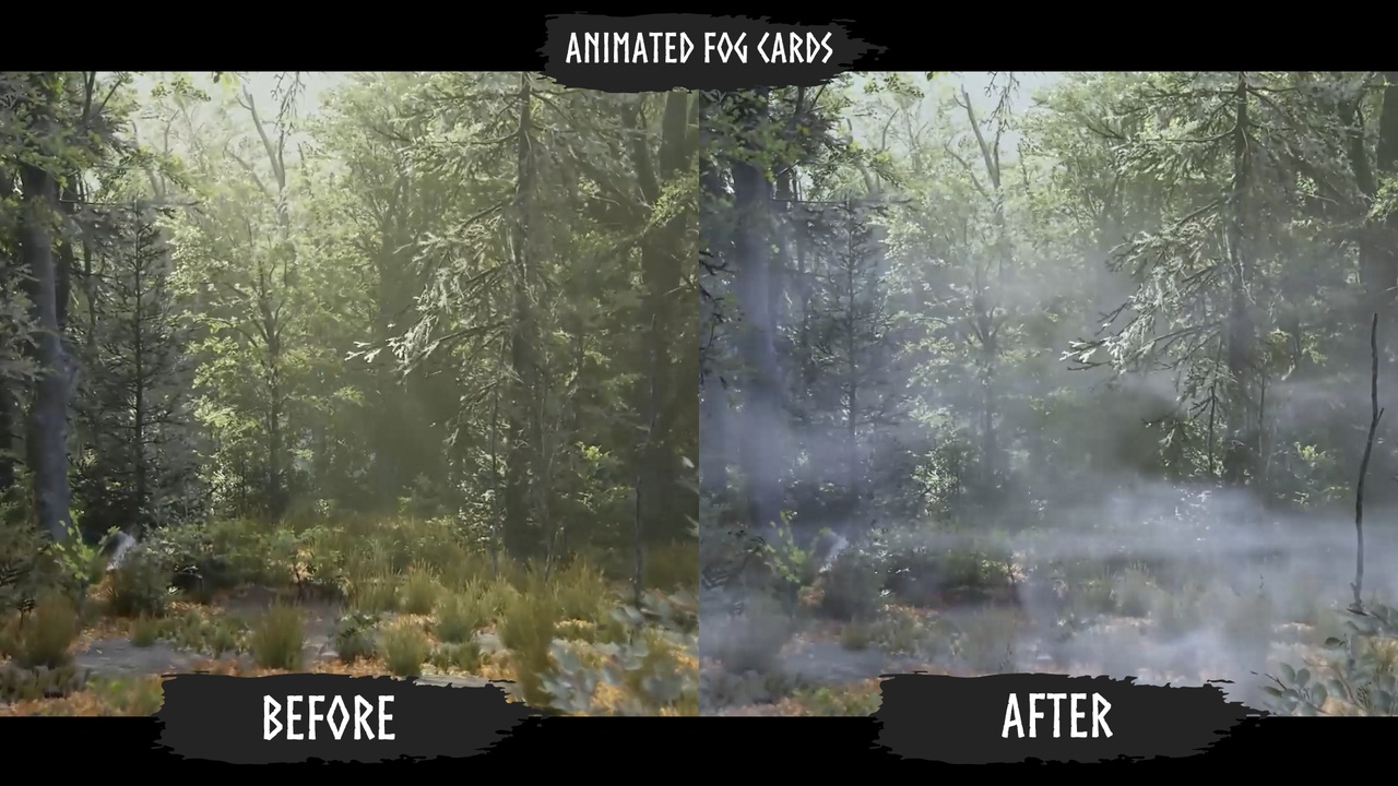 商品 Smoke & Fog VFX (Smoke, Smoke VFX, Smoke Niagara, Dust, Fog) 的媒体 1