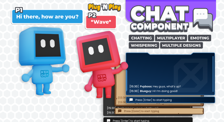 Multiplayer Chat System (Easy!) - Fully Replicated - By Kekdot | Fab