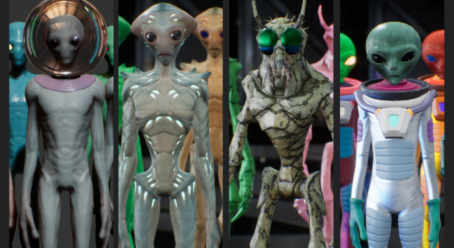 Aliens Pack | Fab