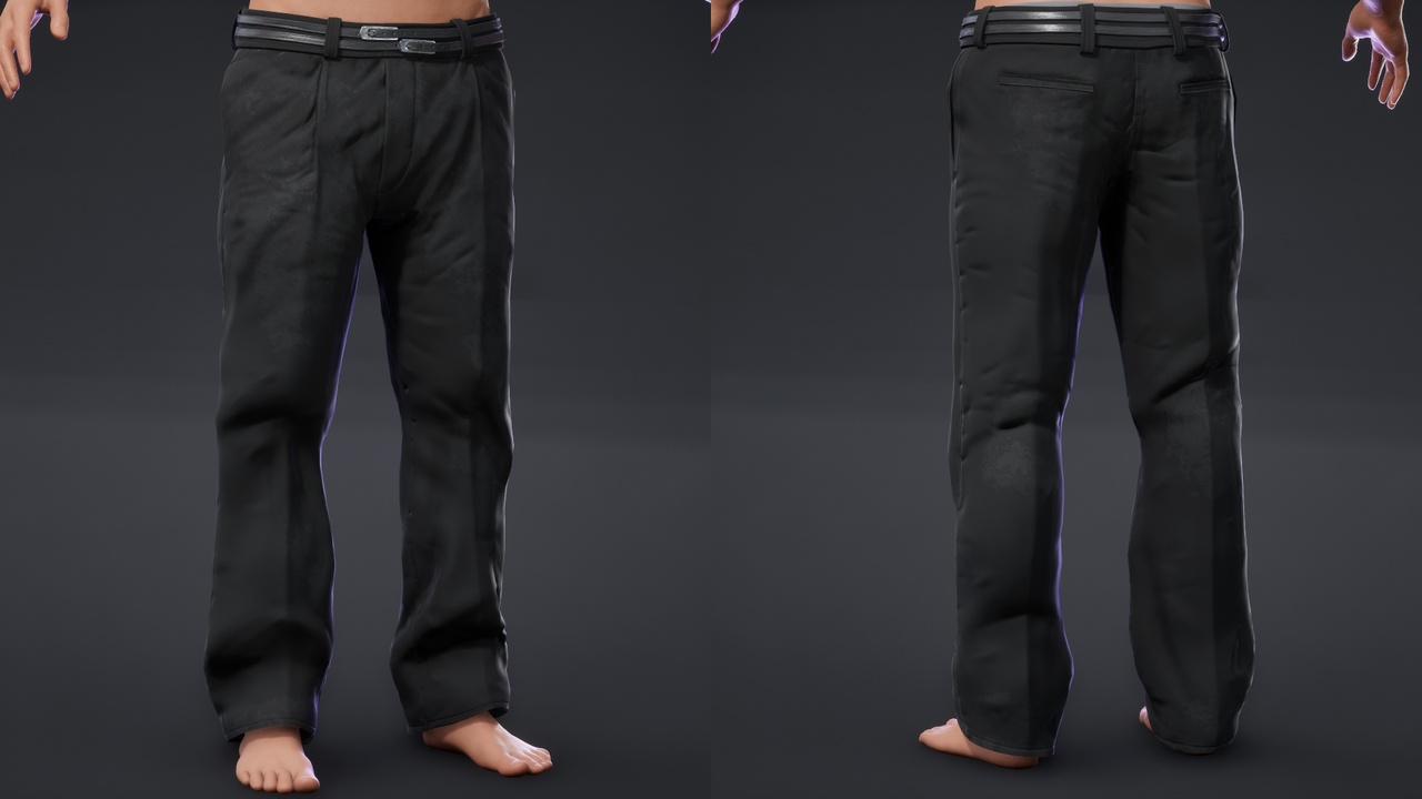 Media 1 for listing Casual Pleated Pants