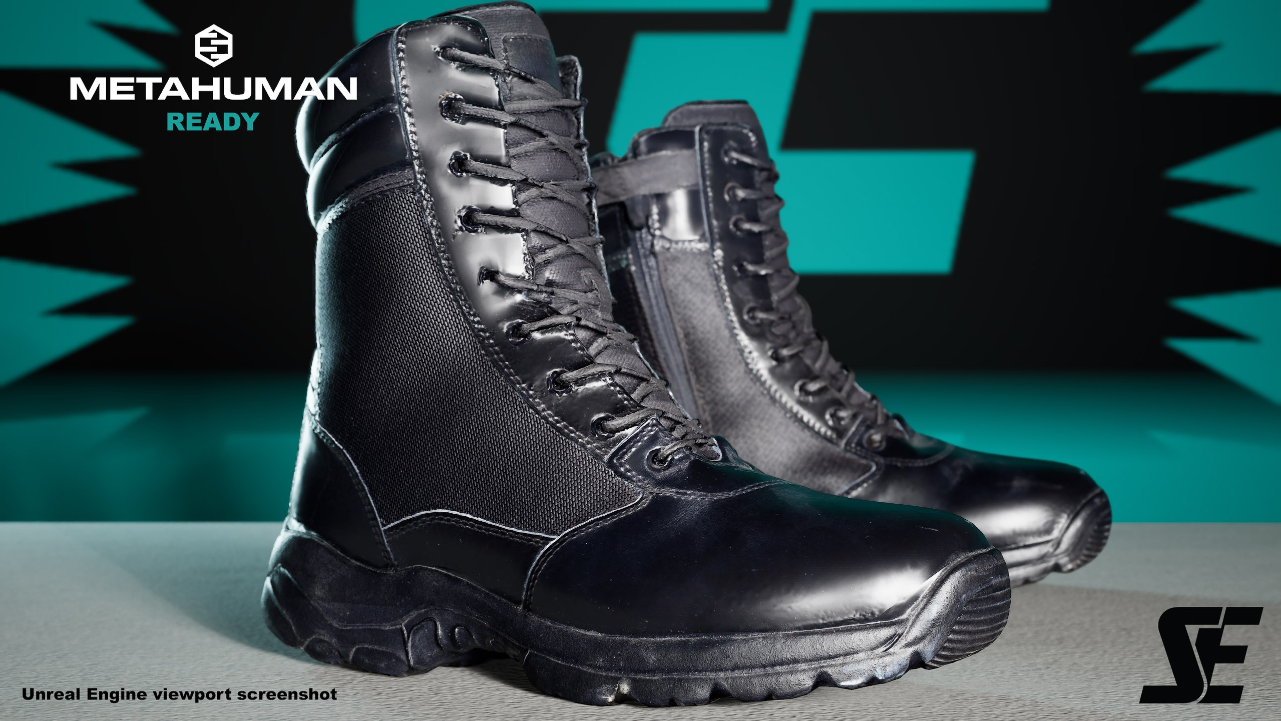 Media 1 for listing MetaHuman Shoes - Boots V1
