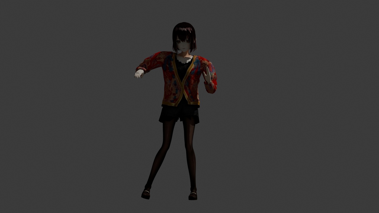 Media 1 for listing Chinese Doll Girl Rumba Dancing 3D Model