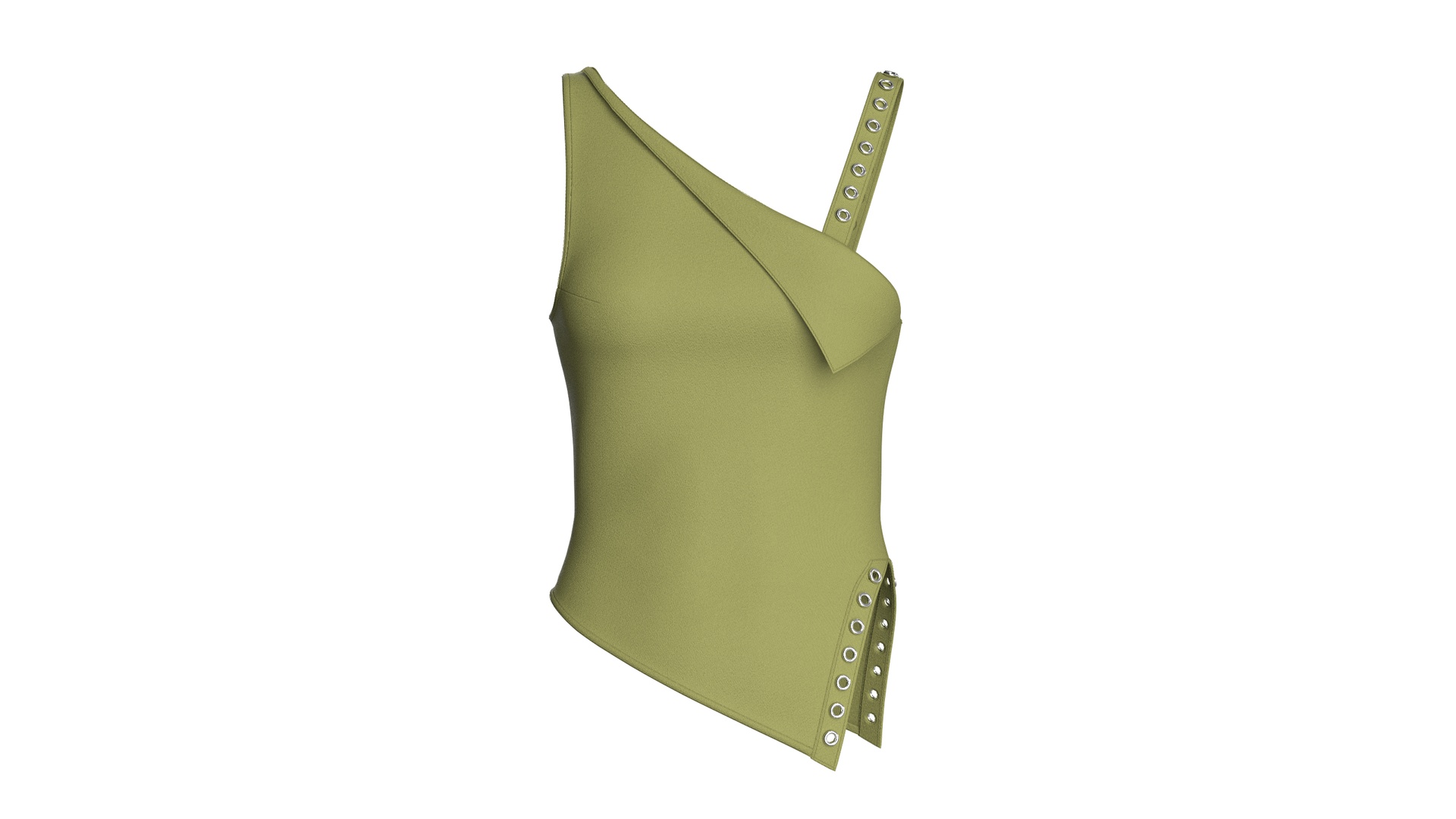 Media 1 for listing Girls Grommet Top | High Poly