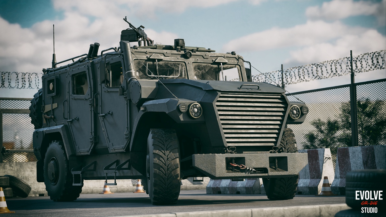 Media 1 for listing Vehicle Drivable Atlet Military Car