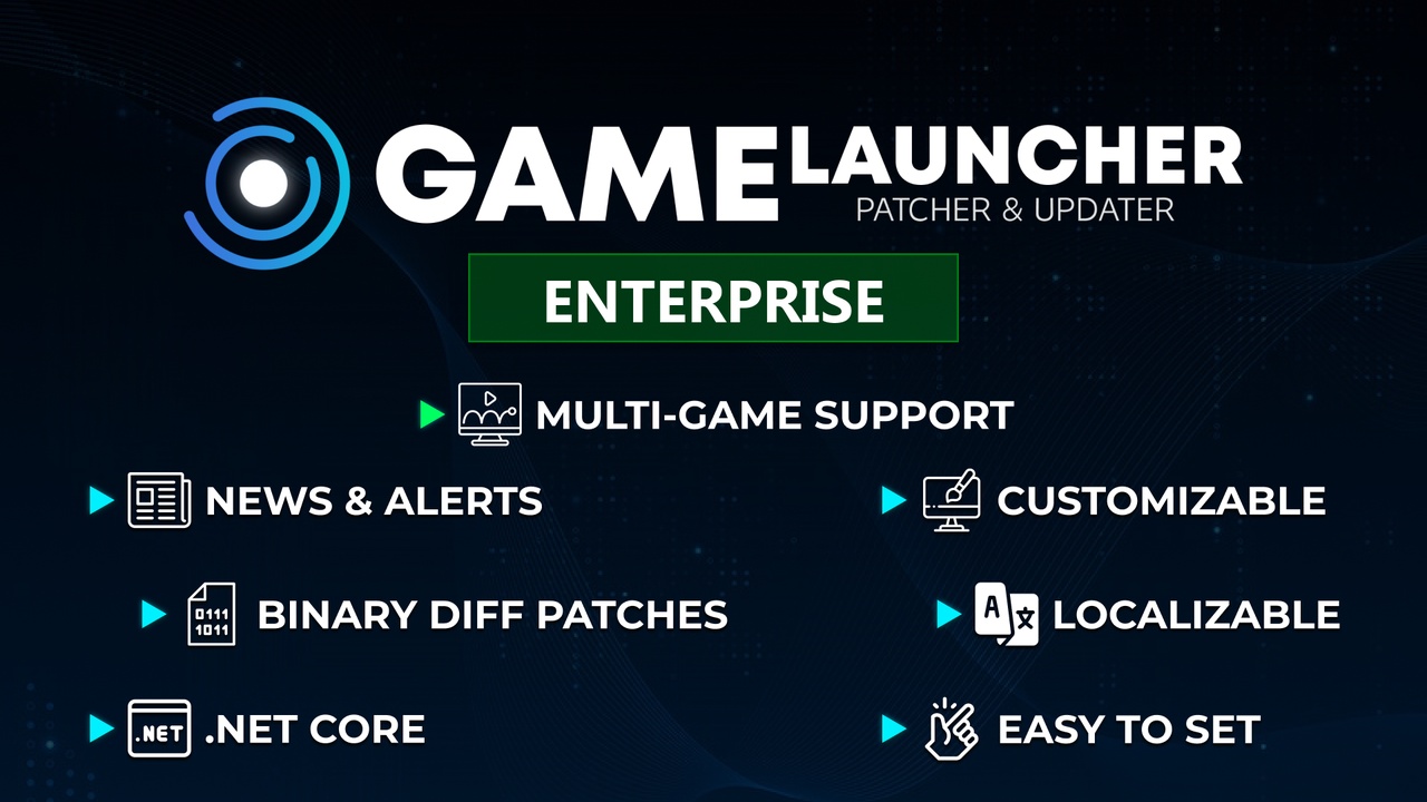 Media 1 for listing Game Launcher - MultiGame Launcher [Enterprise Edition]
