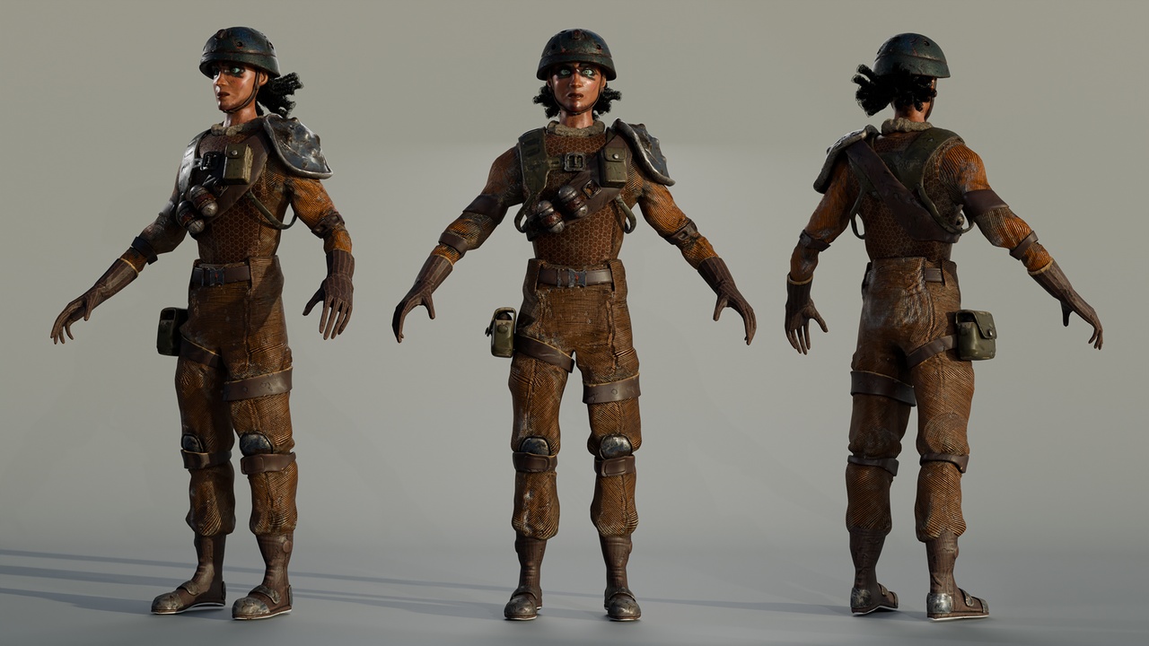 Media 1 for listing Stylized Wastelad Raider