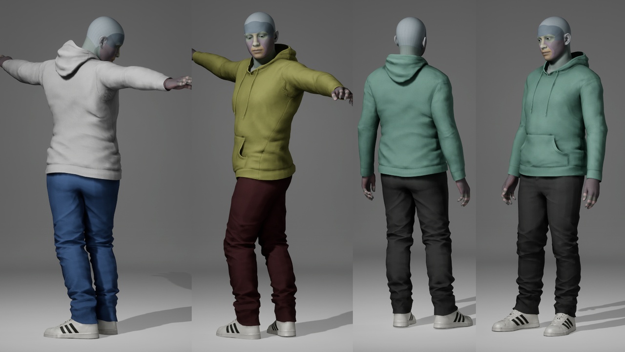 Hoodie Casual Sports Outfit 제품 등록을 위한 미디어 1개