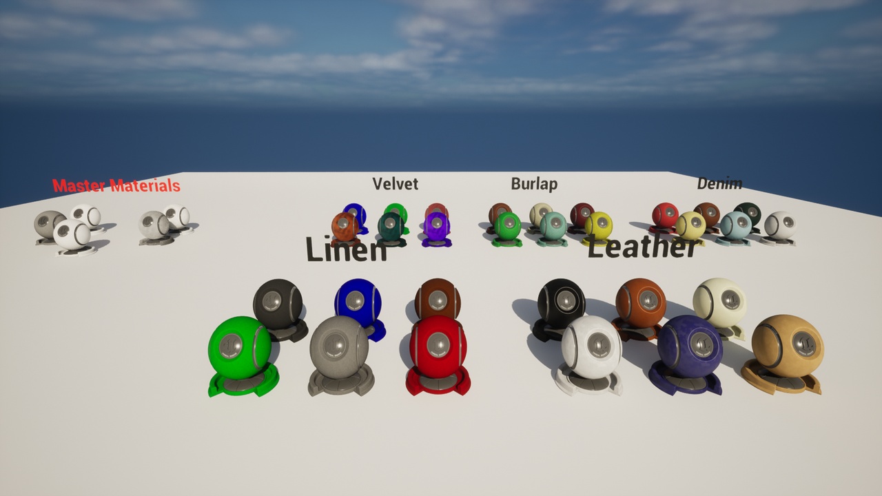 商品 Fabrics Materials Pack 的媒体 1