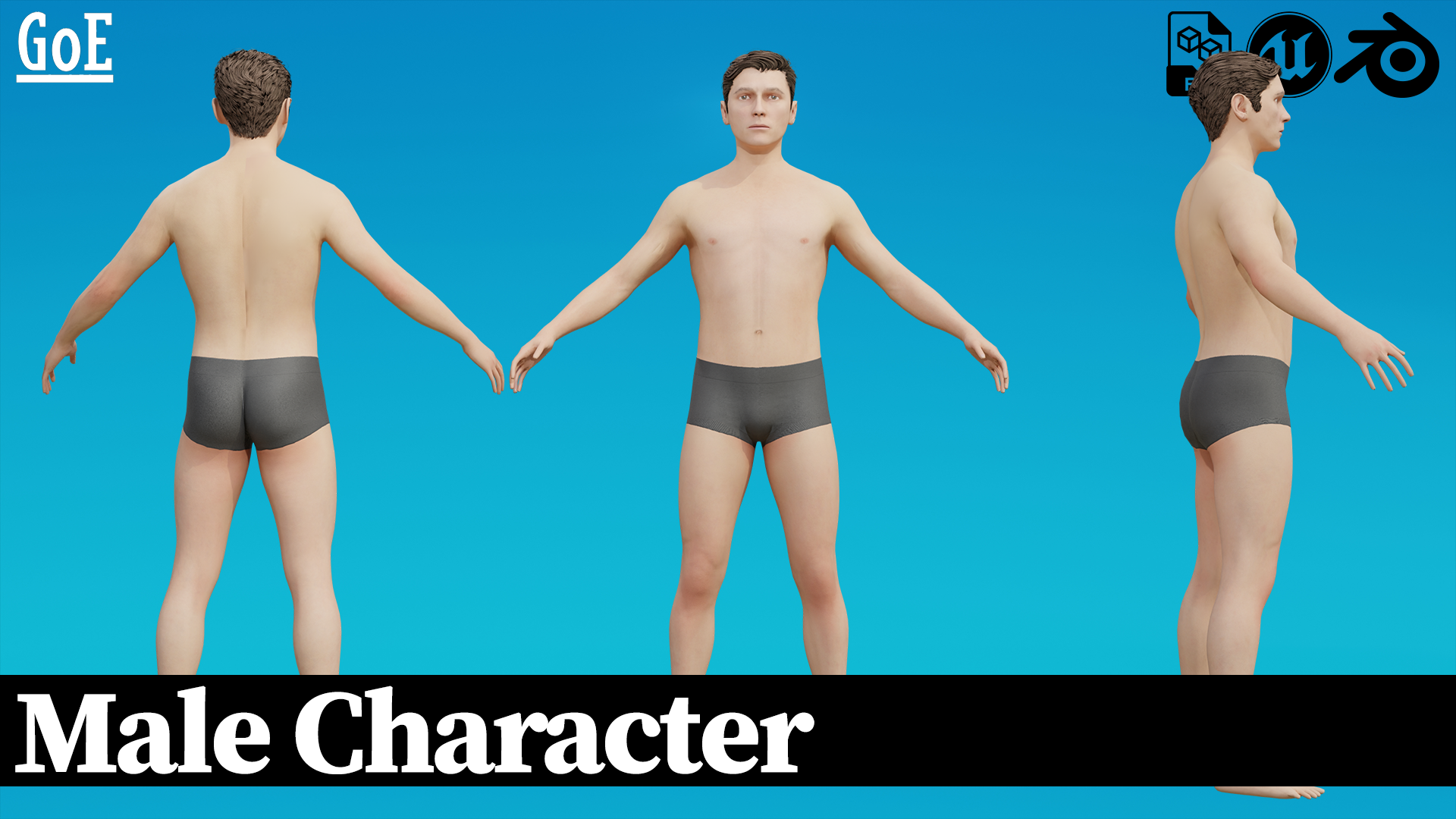 Male Character From Bundle | Fab