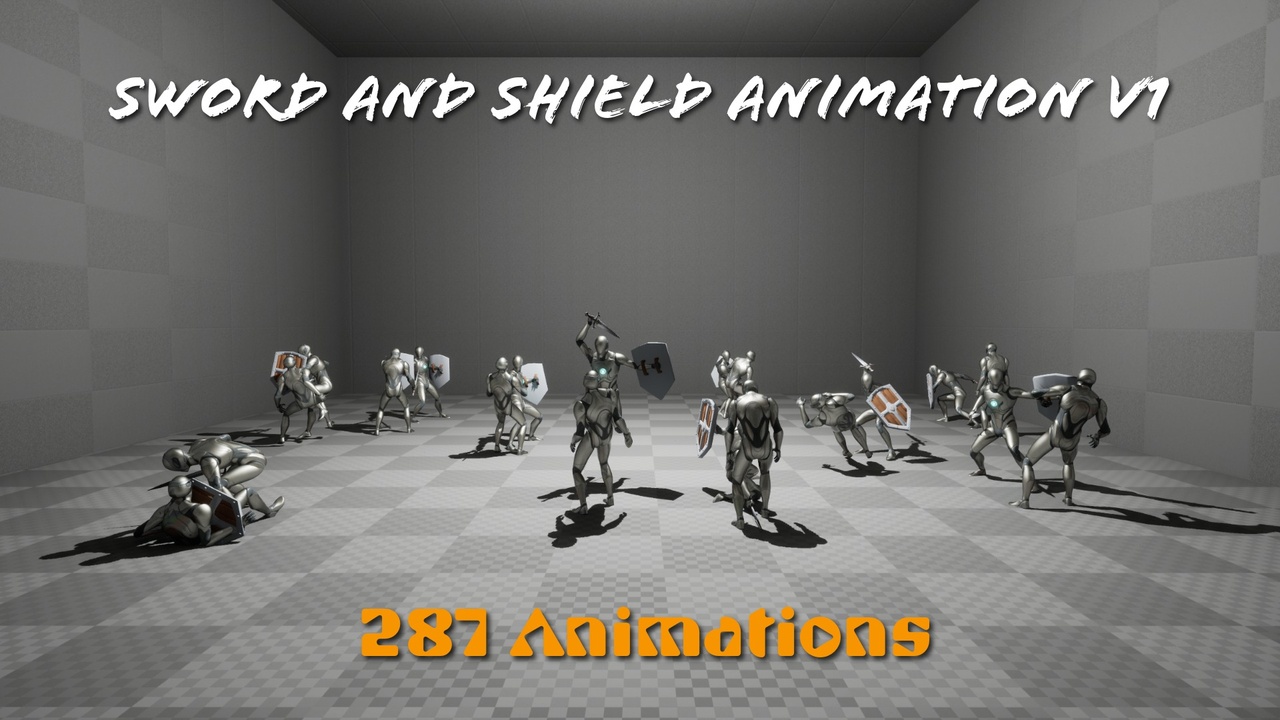 Media 1 for listing Sword and Shield Animations V1