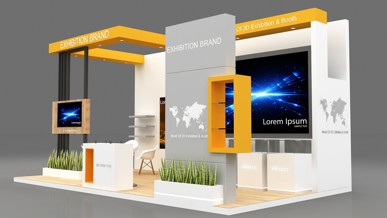 Media 1 for listing exhibition booth stand stall