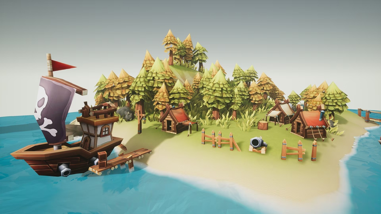 Media 1 for listing Stylized Ships Pack