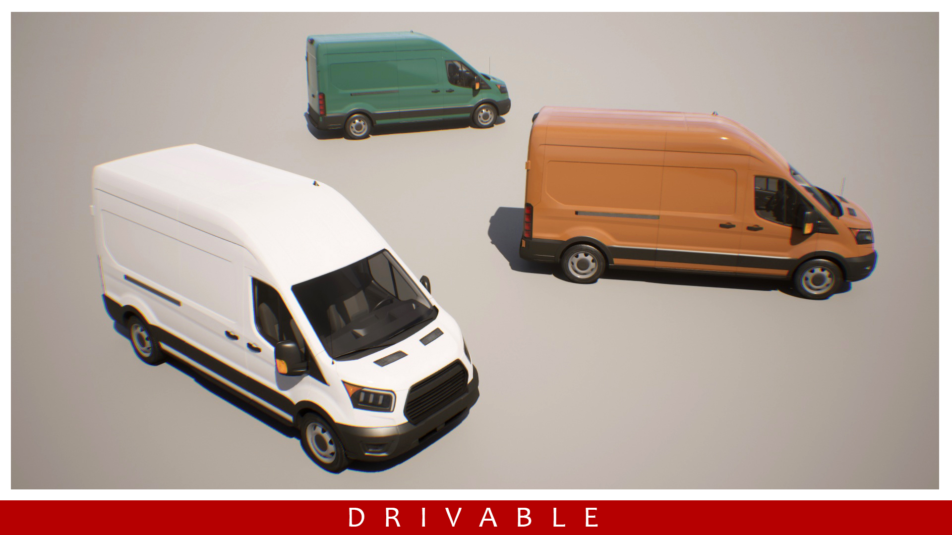 Cargo Van (Driveable) | Fab