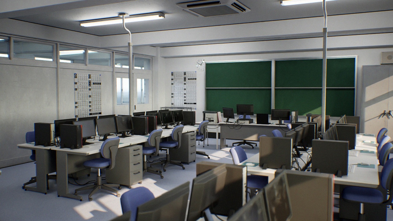 商品 Japanese School Computer Classroom 的媒体 1
