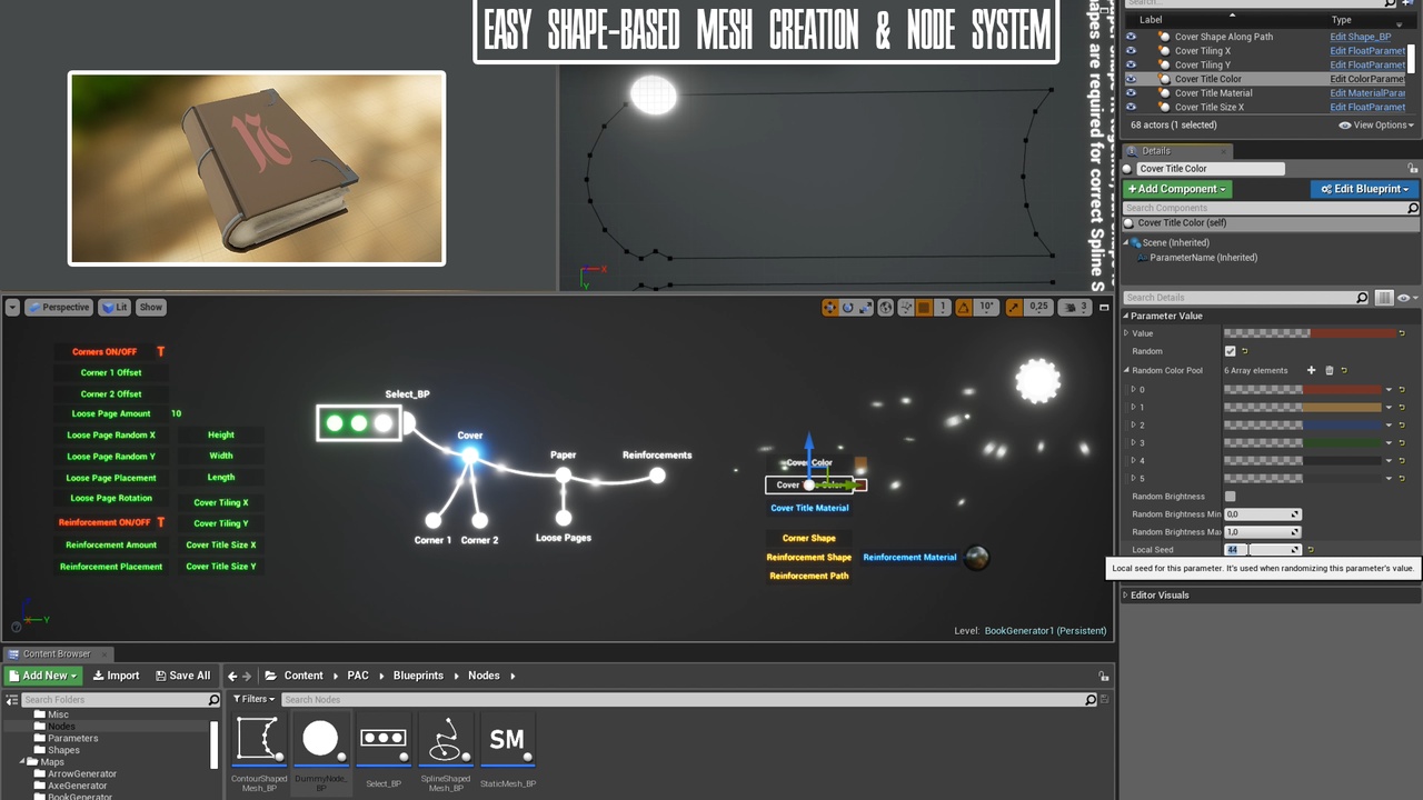 Simple Procedural Asset Creator