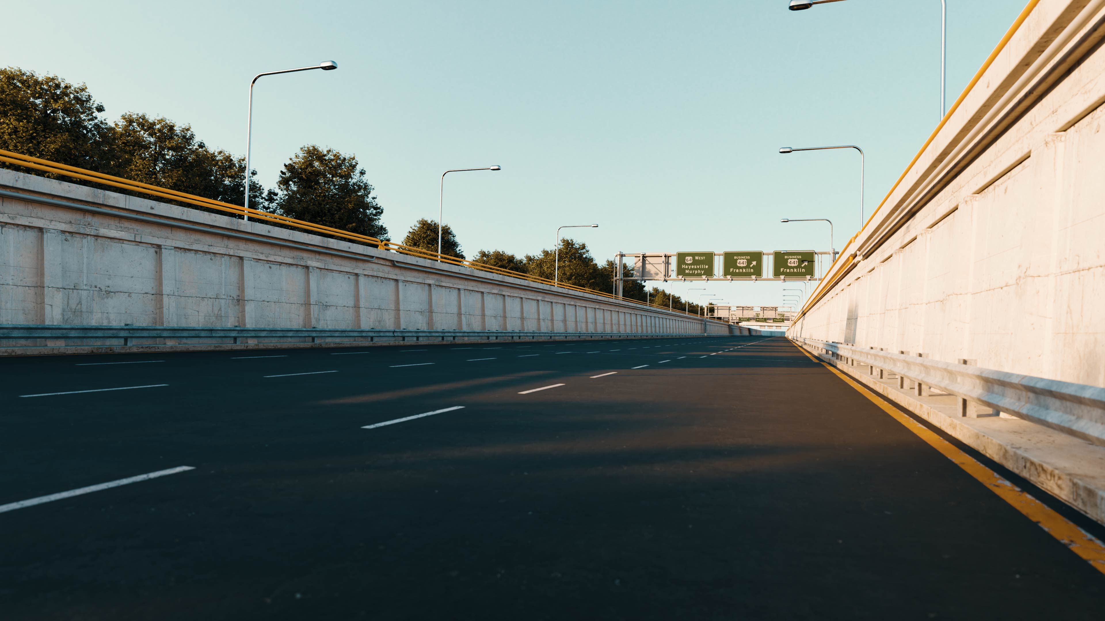 3D Realistic Highway Road | Fab