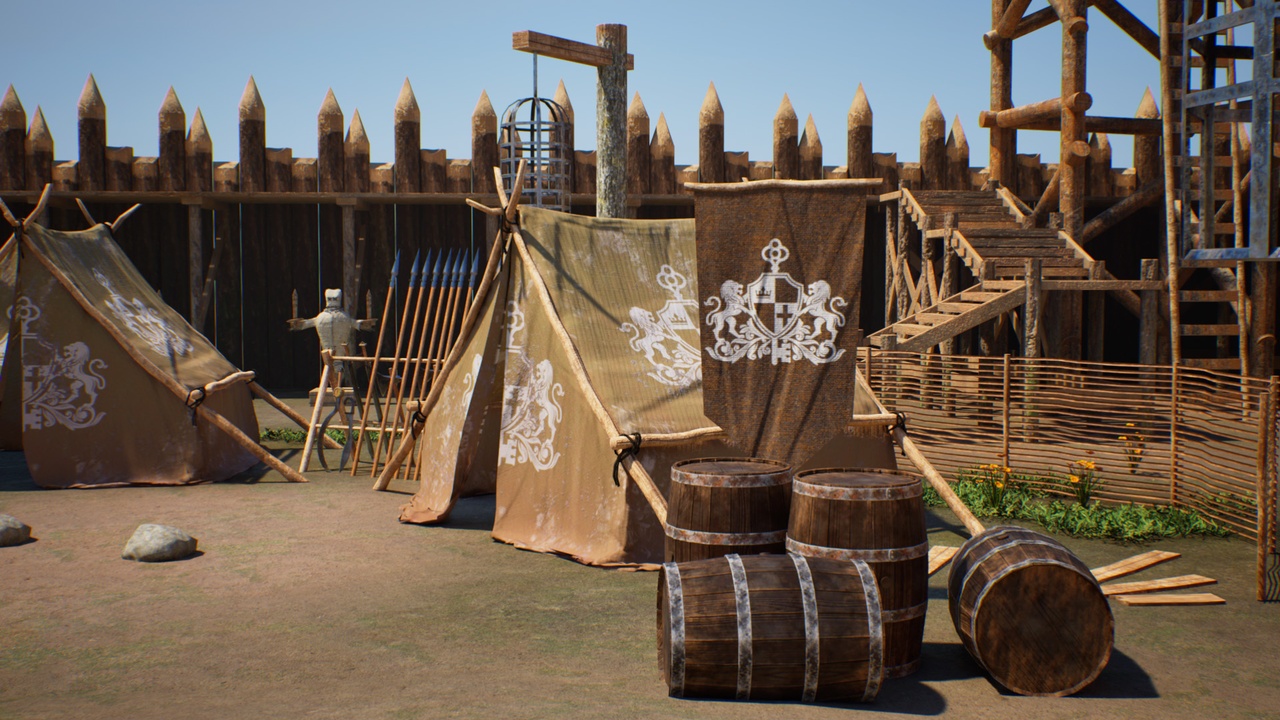 Media 1 for listing Wooden Barbarian Fort