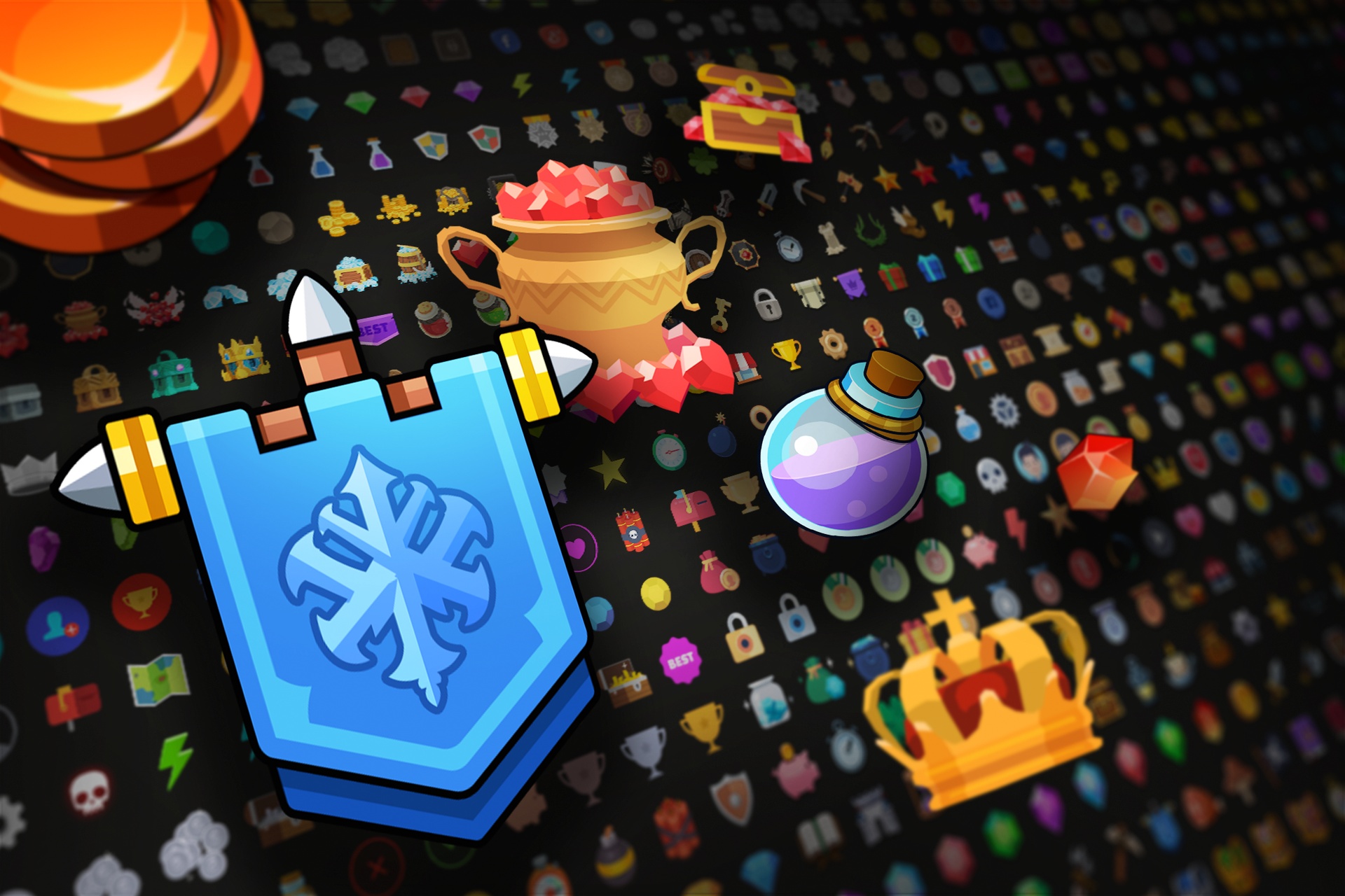 Media 1 for listing 2D Icons - Total Pack
