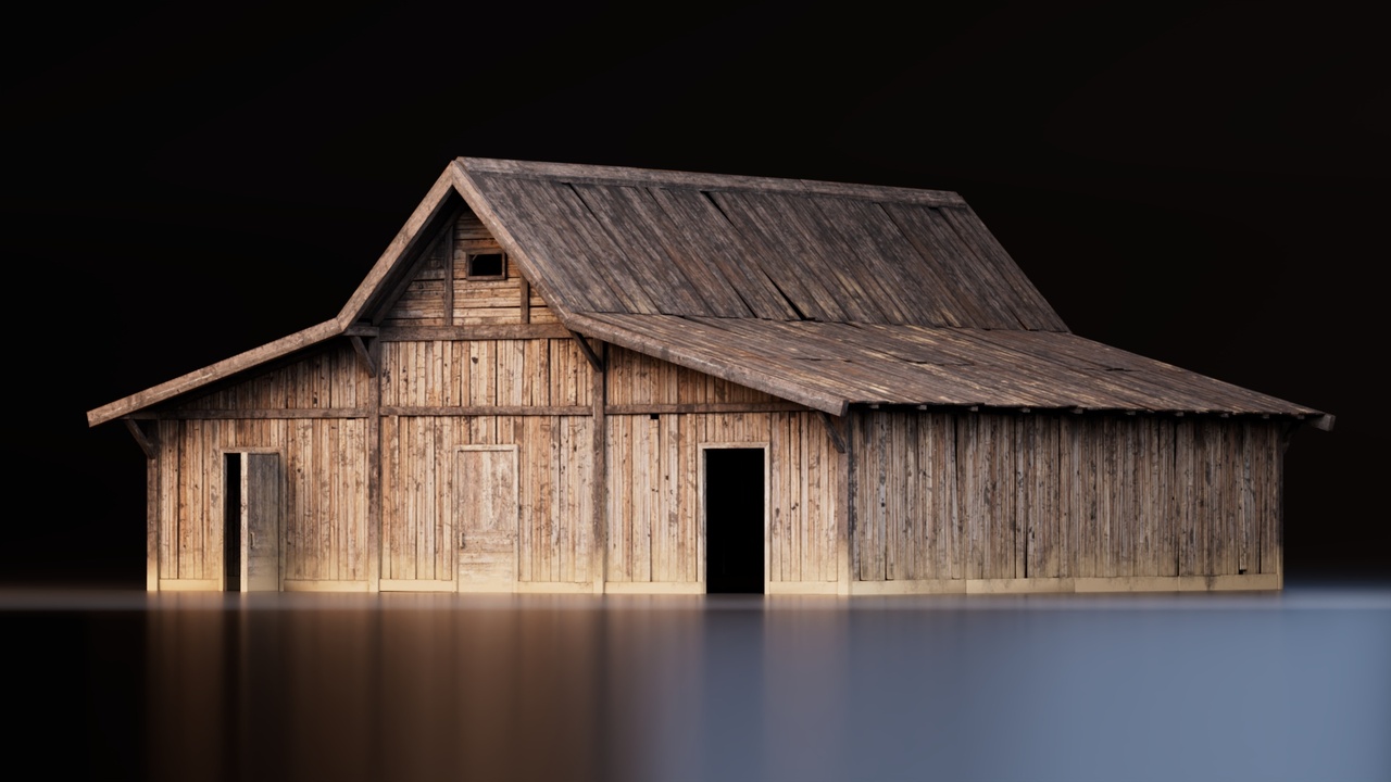 Multimedia 1 para anuncio Realistic Wooden Barn
