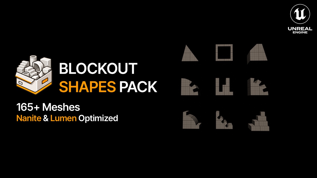 Media 1 for listing Blockout Shapes Pack
