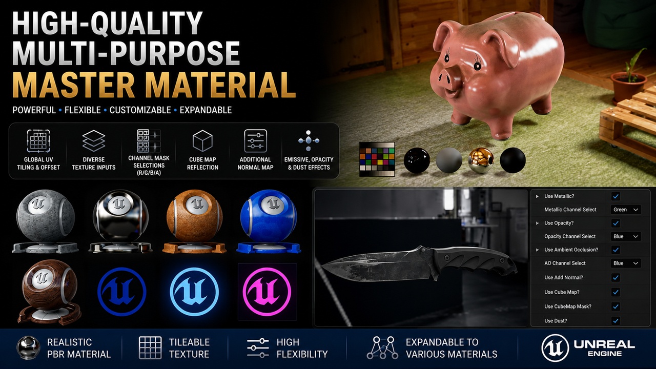 Media 1 for listing Multi-Purpose Master Material