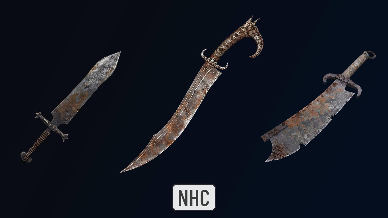 Media 1 for listing NHC - Rusty Melee Weapons