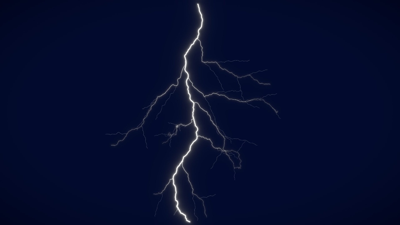 Media 1 for listing Realistic Cloud to Ground Lightning CG-05