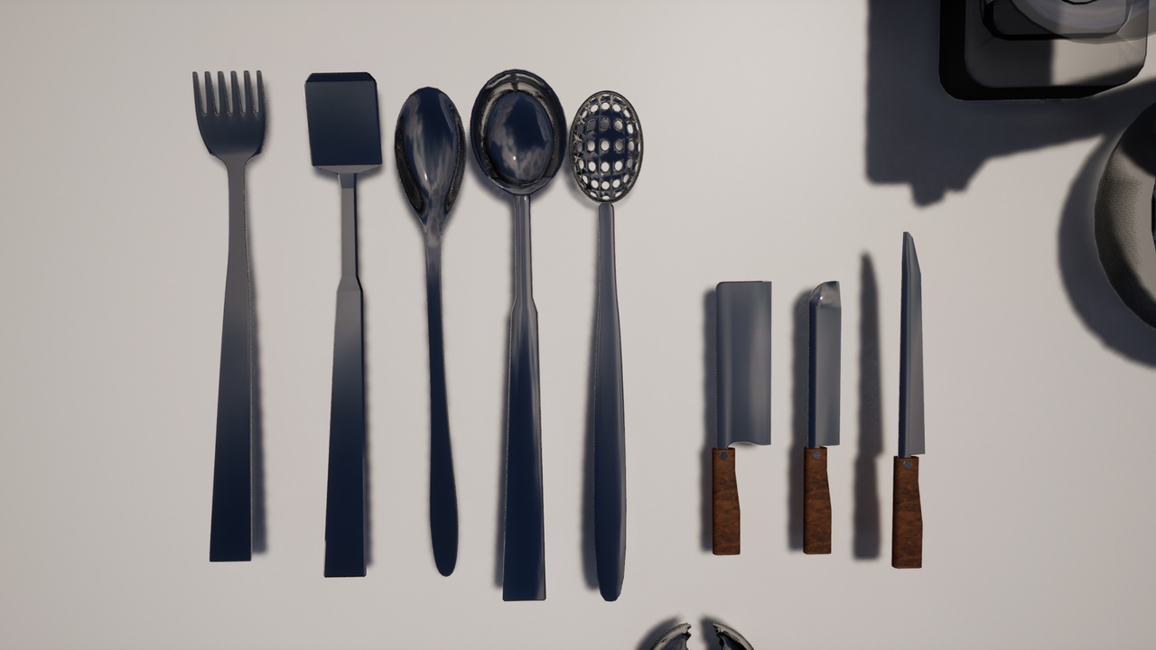 Media 1 for listing Kitchen Utensils Vol1