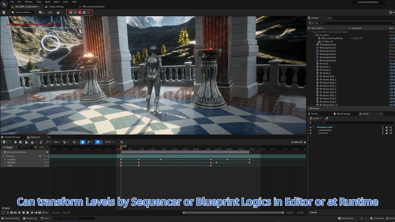 Media 1 for listing LevelController2 (Transform Levels At Runtime In Realtime)