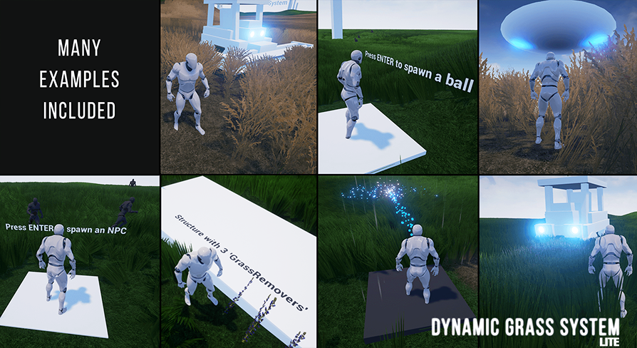 Dynamic Grass System Lite | Fab