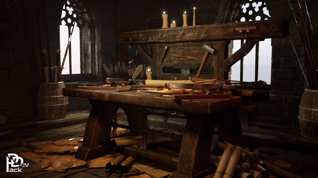 Media 1 for listing Medieval Workbenches / 91 Assets
