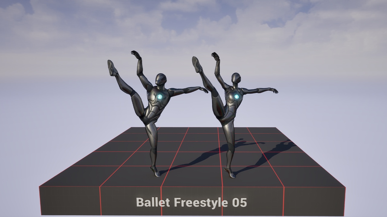 Media 1 for listing Ballet MoCap Collection 02