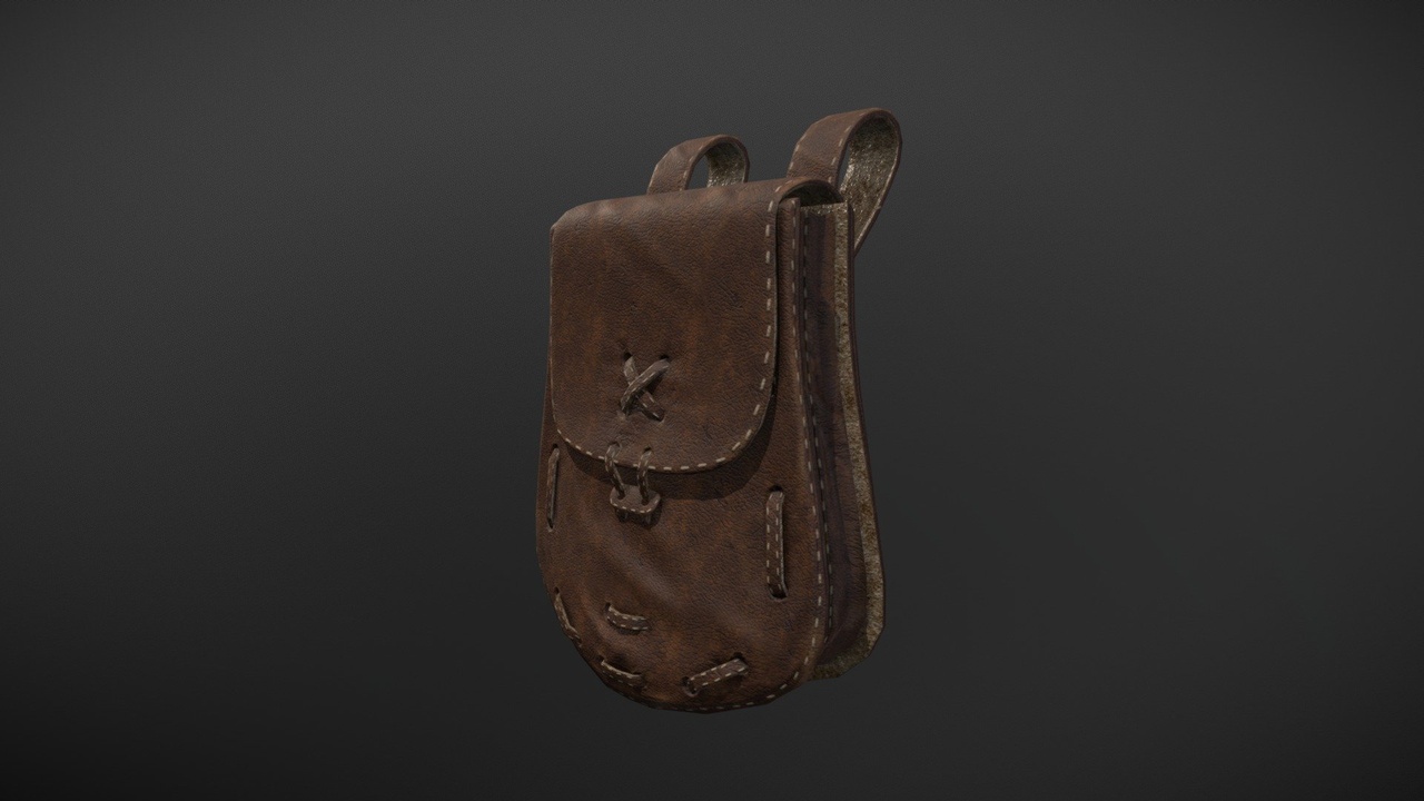 Media 1 for listing Leather Pouch
