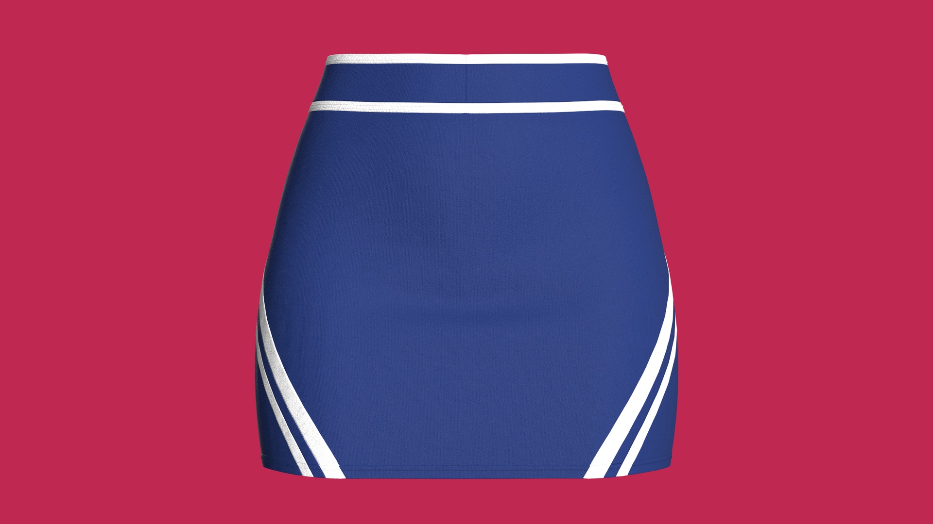 Media 1 for listing Girls Double - Striped Mini Skirt | High Poly