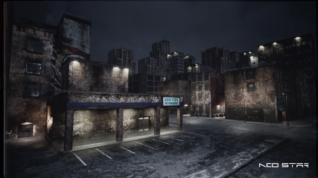 Media 1 for listing The Hollow City (Retro Horror Environment)