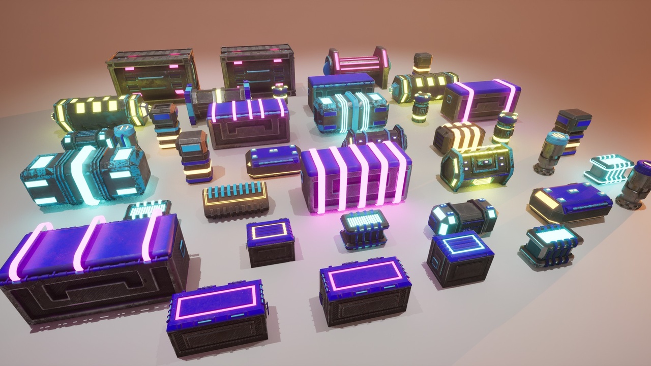 Media 1 for listing Sci Fi Crates