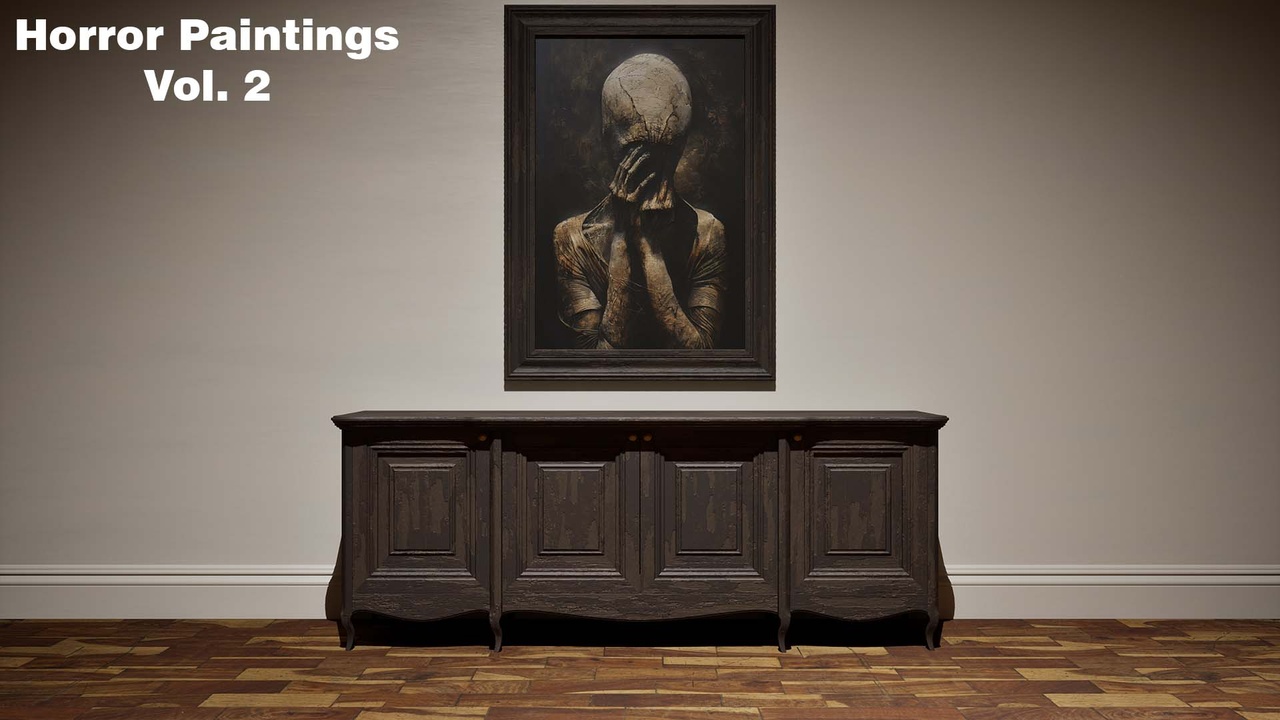 Media 1 for listing Horror Paintings Vol. 2