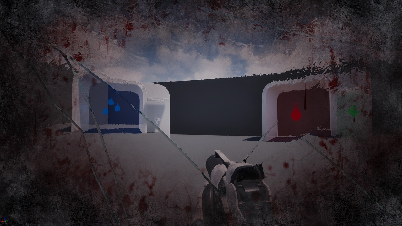 Media 1 for listing Damage Screen Collection - Blood, Shattered Glass, Dirt & More