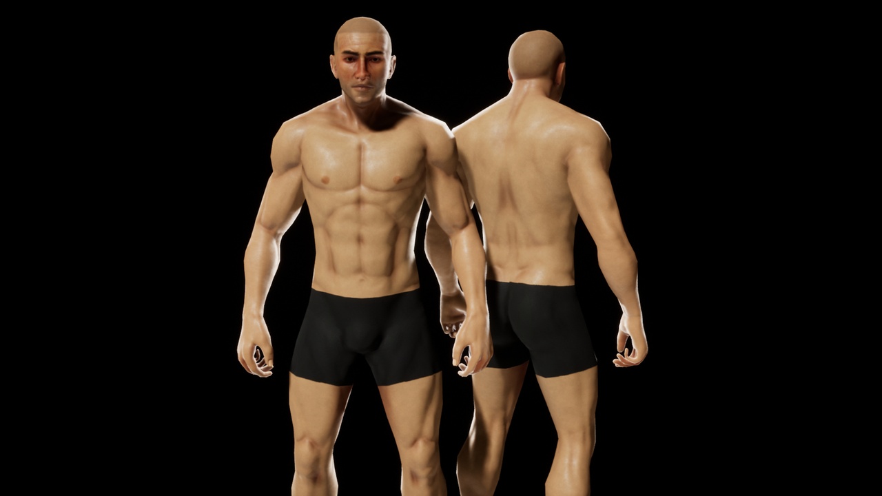 Media 1 for listing Human Base Male